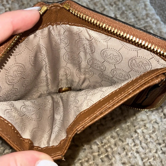 Michael Kors Brown Leather Wallet - Picture 4 of 4